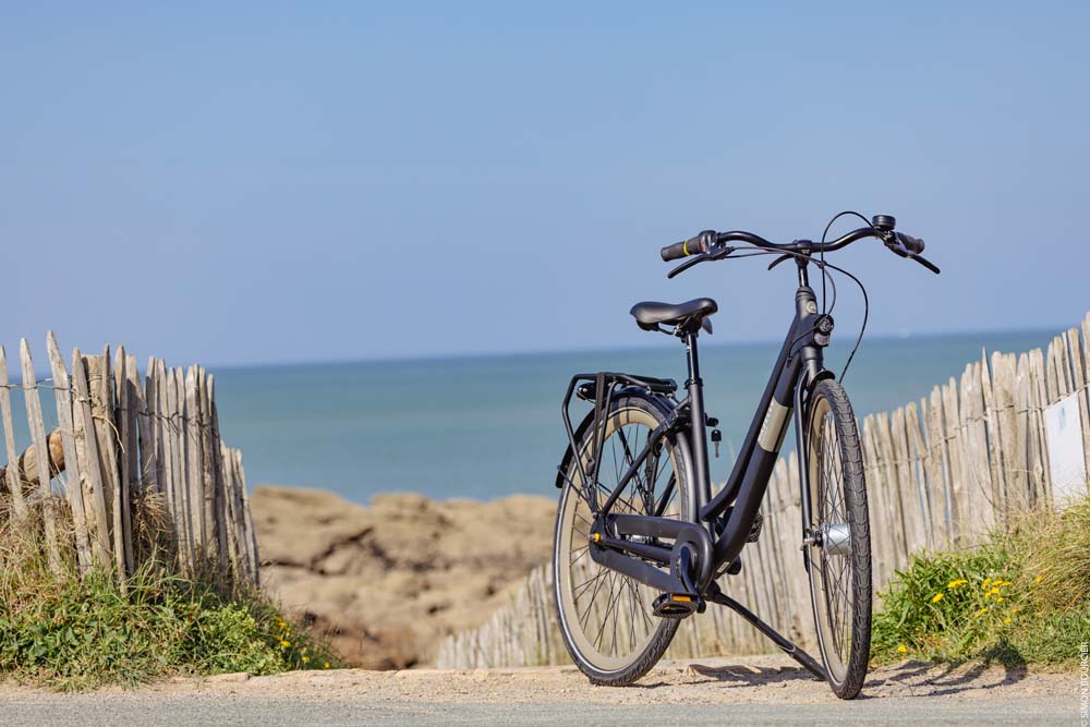 pistes cyclables en bord de mer en Vendée