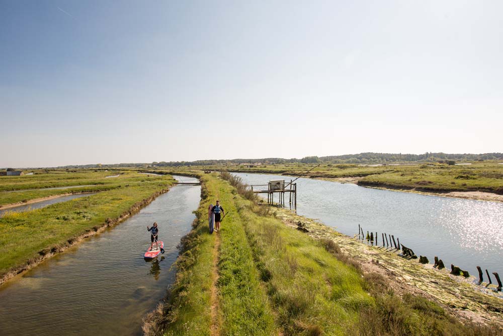 paddle in the heart of the Vendée marshes