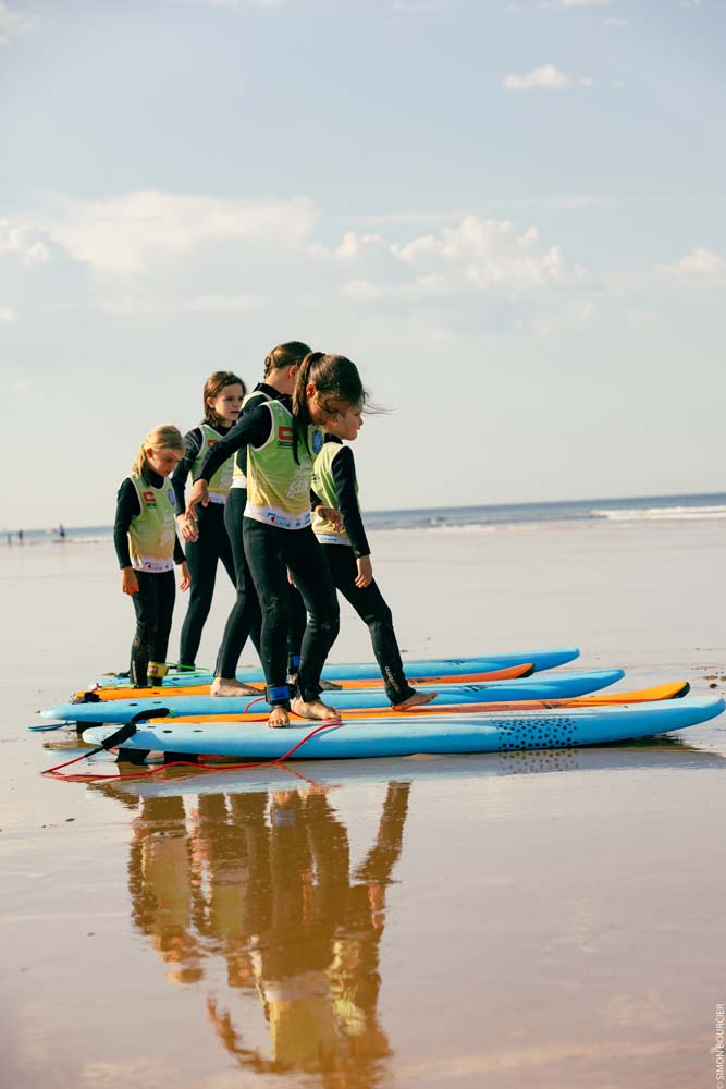 surf training session Vendée